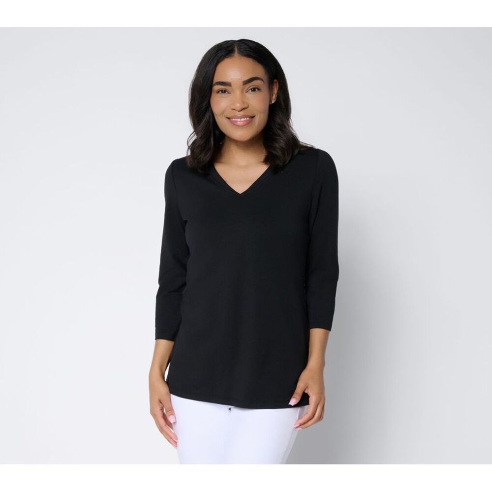 Belle by Kim Gravel Women's Top Plus Sz 4X Make Your Selection: Black